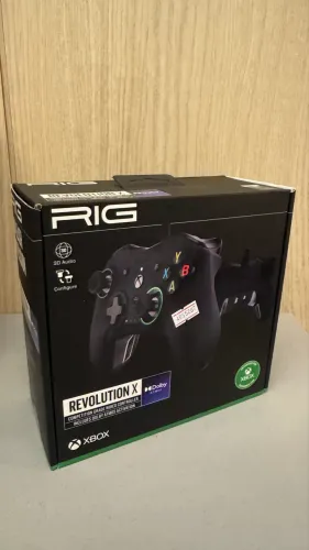 Controle RIG Revolution X Original Xbox - NOVO Lacrado na Caixa