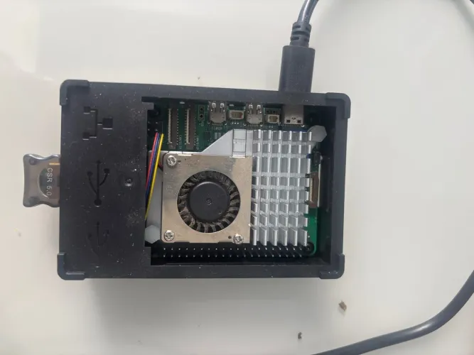 Raspberry Pi 5 Pi5 B 8gb Fonte Case 