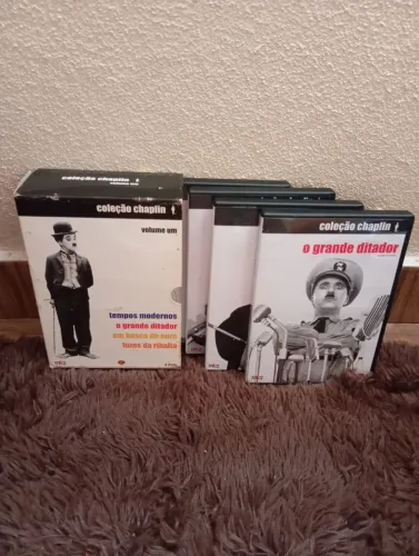 Box DVD Coleção Chaplin - Volume 1