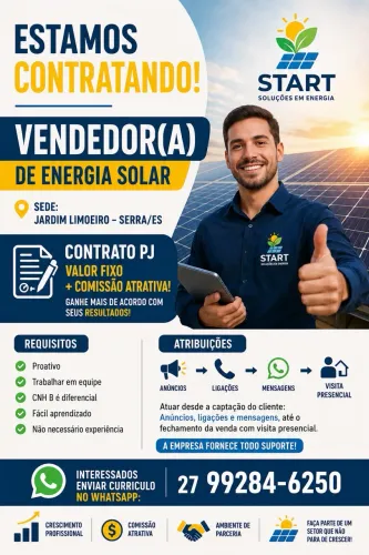 Vendedor Sem Experiência 
