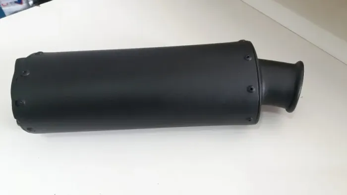 Ponteira Escape Coyote Adaptável Pintado Preto Fosco