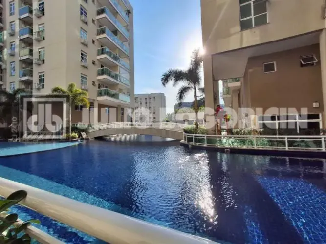 APARTAMENTO TAQUARA - JACAREPAGUÁ - 1 SALA/COZINHA - 1 QUARTO - INFRAESTRUTURA E LAZER - J