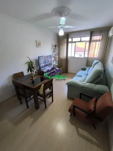 Apartamento para Venda em Santos, Gonzaga, 3 dormitórios, 2 banheiros, 1 vaga