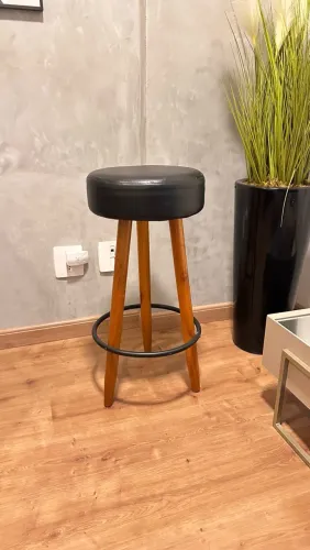 Banqueta de Couro