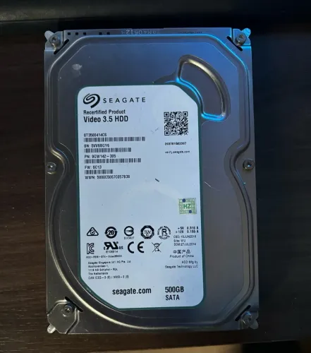 HD Seagate - 500 Gb - Vídeo 3.5