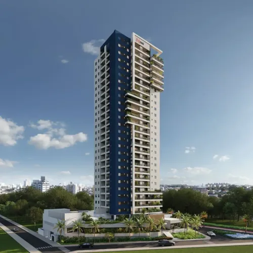 Apartamento para venda possui 107 metros quadrados com 3 quartos