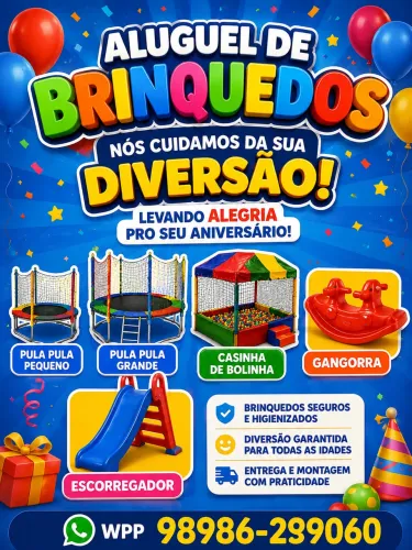 Pula pula , casinha de bolinha e etc