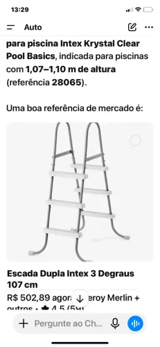 Escadas de alumínio