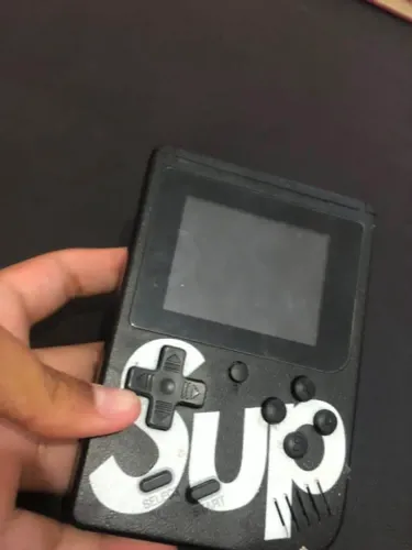 Mini game retrô portátil Nintendo 400 jogos antigos anos 80