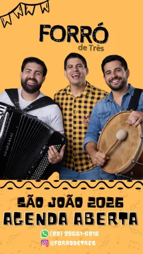Trio pé de serra / São João 2026 / Maceió 