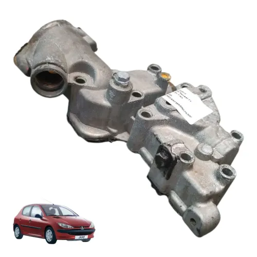 Carcaça Válvula Termostática Peugeot 206 207 1.4 Flex 2008