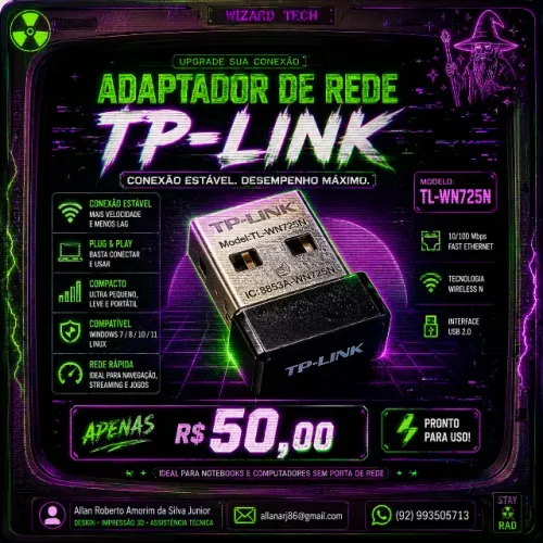 ADAPTADOR DE REDE TP-LINK