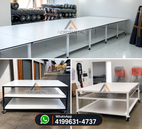 Mesa corte tecido