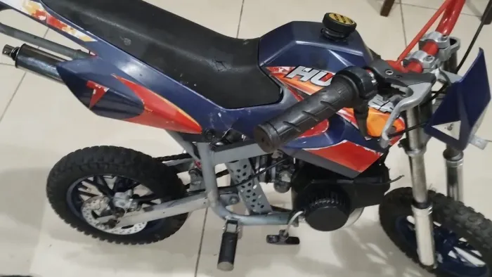 moto de trilha infantil 50cc gasolina 