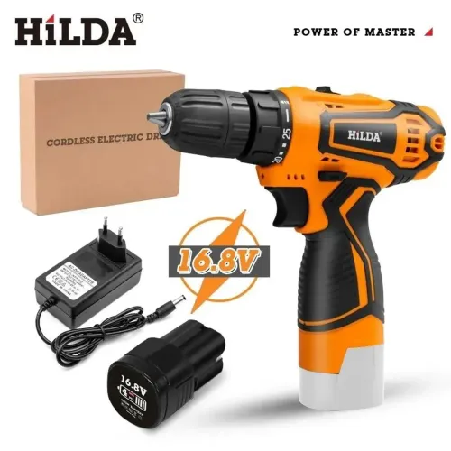 Parafusadeira furadeira hilda 16,8v sem fio
