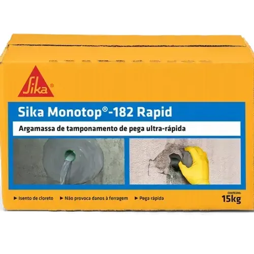 SIKA MONOTOP CIMENTO DE PEGA ULTRA RAPIDA 15KG