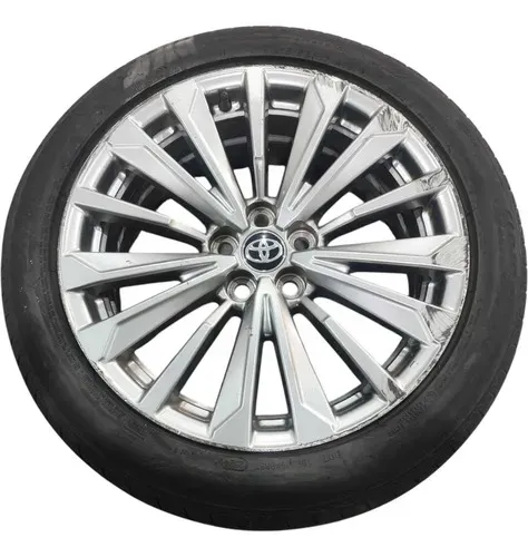 Roda Aro 17 C/pneu Detalhe Toyota Corolla 2.0 Xei 2024/2025 Branco