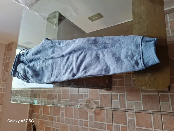 Calça moletom masculina juvenil
