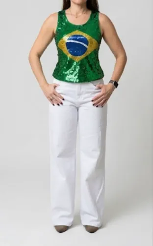 Calça e camisa do Brasil 