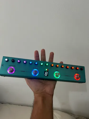 Pedaleira guitarra tank g tankg
