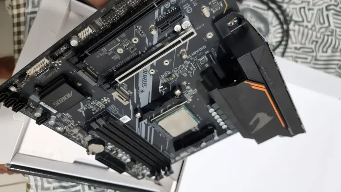 Placa Mãe Amd Am4 b550m Aorus