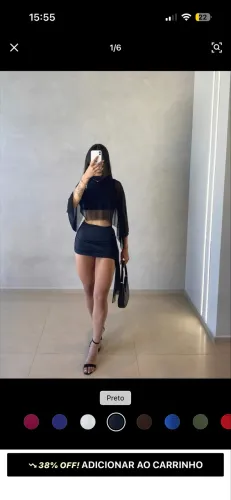 Conjunto nunca usado