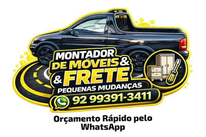 Montador de Móveis e Frete pequenas Mudanças 