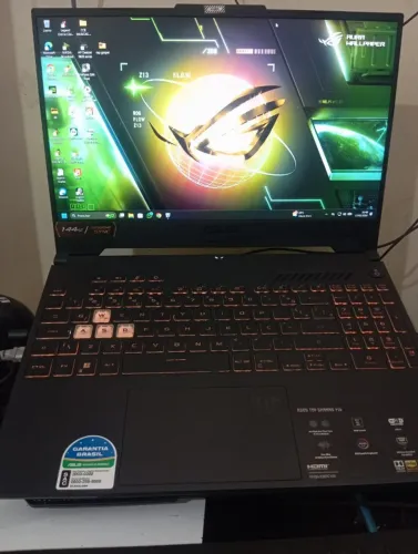 Notebook Gamer Asus TUF F15 com RTX 3050