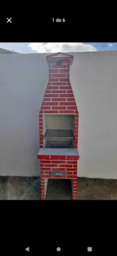 Vendo churrasqueira nova