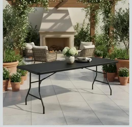 Mesa dobrável reforçada 1,80cm