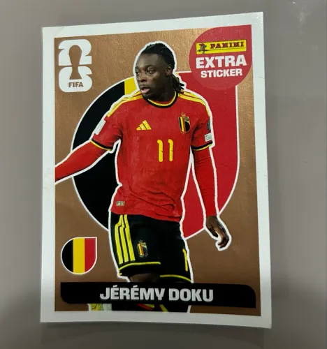Figurinha Doku Bronze Copa 2026