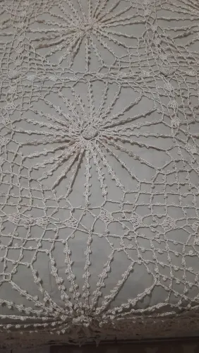 Vende-se Colcha de crochet Brilhante
