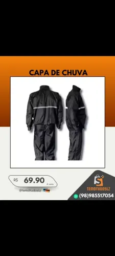 CAPA DE CHUVA PRA MOTOBOY