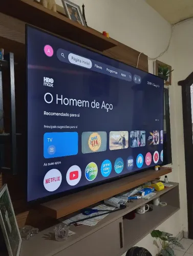 Tv smart 65" TCL muito nova pouco usada 