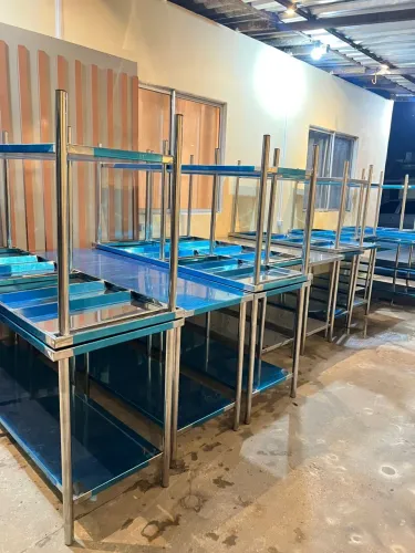 Mesas em inox promoção