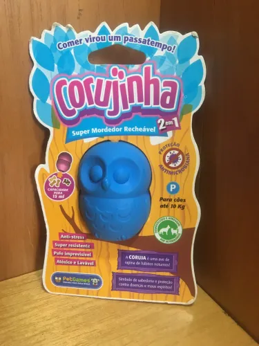 Mordedor Recheável Corujinha
