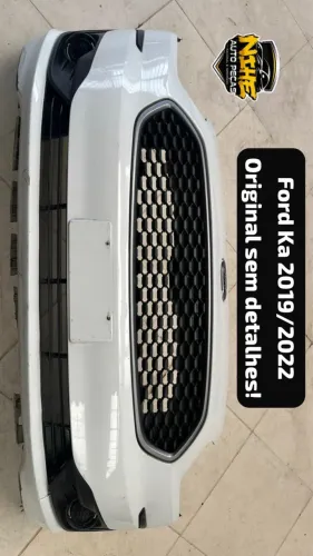 Pára-choque dianteiro Ford Ka 2019/2022 original sem detalhes!