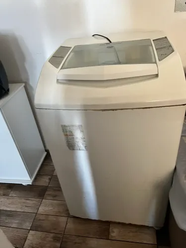 Máquina Brastemp com defeito