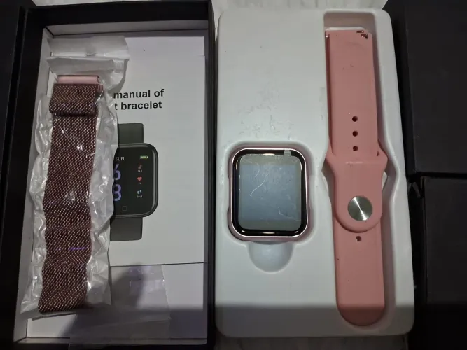 Smart Watch Feminino Com duas pulseiras original