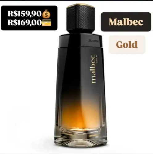 Perfume Malbec Gold original lacrado pronta entrega