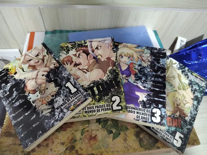 Dr.Stone Vol 1 a 3 e 5