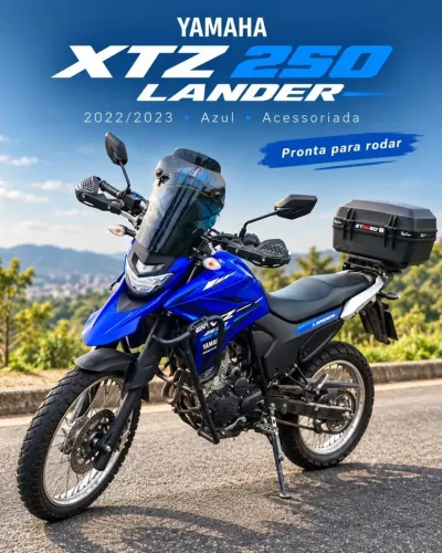 Yamaha XTZ 250 Lander Capitão América Flex ABS 2023