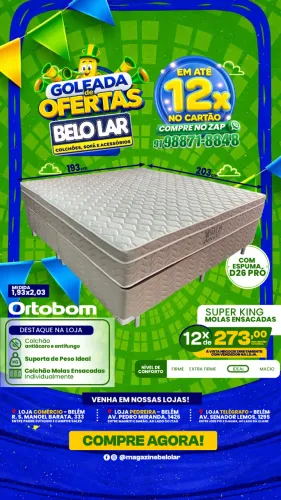 Super King Molas Ensacadas