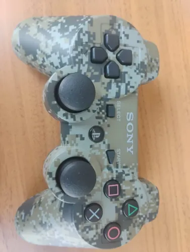 controle playstation 3 camuflado original
