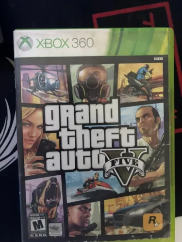 GTA Xbox 360 Mídia Física - Versão em Espanhol