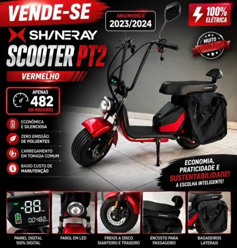 Moto elétrica Shineray