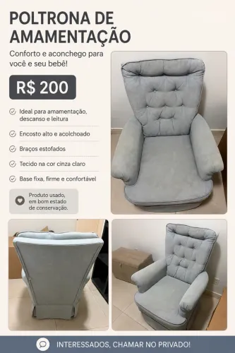Poltrona amamentação
