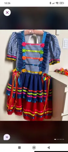 Vestido caipira festa junina