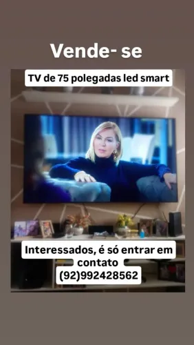 Tv 75 polegadas smart led