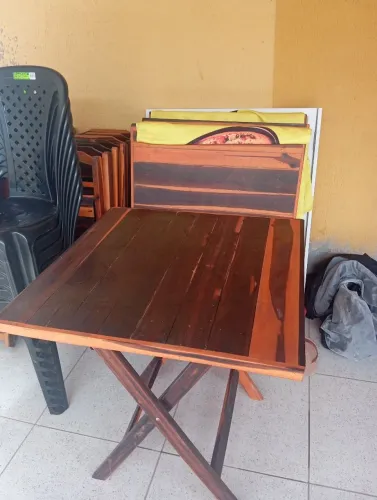 Mesa de madeira para restaurante 